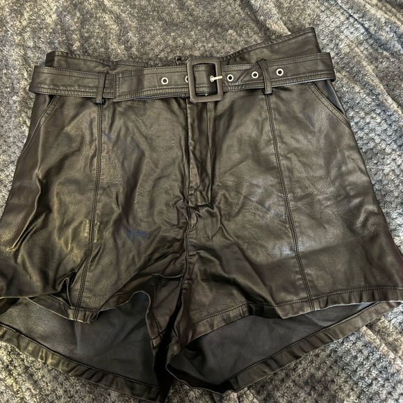 Altar'd State Pants - Altard state XL leather shorts